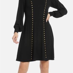 Karen kane women jersey studded shift